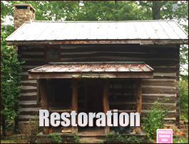 Historic Log Cabin Restoration  Botkins, Ohio